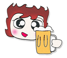 Hi my name is KABA. Ha Ha Ha sticker #12628905