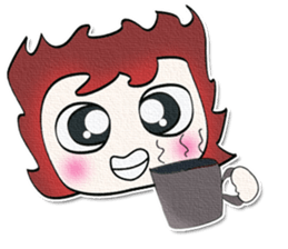 Hi my name is KABA. Ha Ha Ha sticker #12628906