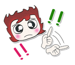 Hi my name is KABA. Ha Ha Ha sticker #12628915