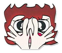 Hi my name is KABA. Ha Ha Ha sticker #12628917