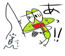 Rocky shore fishing Girella sticker #12628991