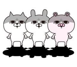 Pig laugh sticker #12629378