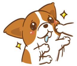 Corgi Dog Kaka - Good Friends vol. 2 sticker #12629507