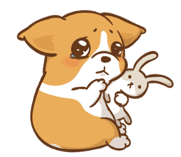 Corgi Dog Kaka - Good Friends vol. 2 sticker #12629509