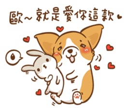 Corgi Dog Kaka - Good Friends vol. 2 sticker #12629515