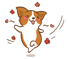 Corgi Dog Kaka - Good Friends vol. 2 sticker #12629517