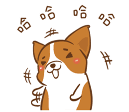 Corgi Dog Kaka - Good Friends vol. 2 sticker #12629526