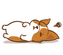 Corgi Dog Kaka - Good Friends vol. 2 sticker #12629535