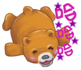 bear cute daily sticker #12629787