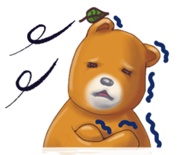 bear cute daily sticker #12629791