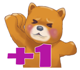 bear cute daily sticker #12629801