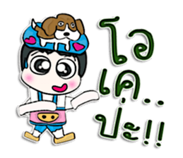 Hi! my name is Kato.^___^ sticker #12629917