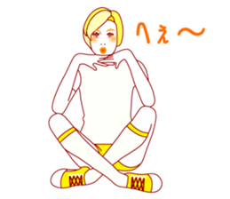 Fashionista Lady-60S style sticker #12630071