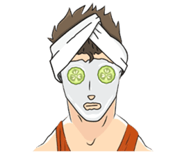 Muscle obsession sticker #12630187