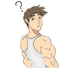 Muscle obsession sticker #12630192