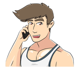 Muscle obsession sticker #12630199