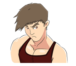 Muscle obsession sticker #12630201