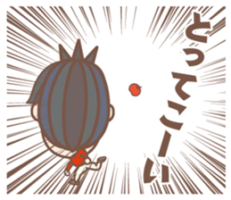 negative boy 3 sticker #12630343