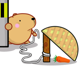 Kyapibara Criminal 2 sticker #12630569