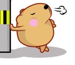 Kyapibara Criminal 2 sticker #12630582