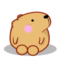 Kyapibara Criminal 2 sticker #12630589