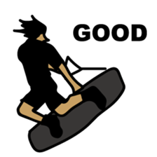 WAKEBOARDER sticker #12630680