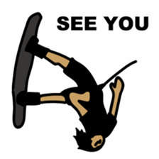 WAKEBOARDER sticker #12630686