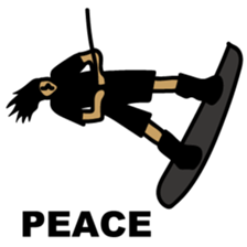 WAKEBOARDER sticker #12630699