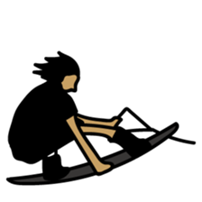 WAKEBOARDER sticker #12630706