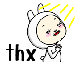 It's moves!It's rabbit.2nd! sticker #12630934