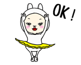 It's moves!It's rabbit.2nd! sticker #12630936