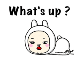 It's moves!It's rabbit.2nd! sticker #12630937