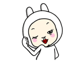 It's moves!It's rabbit.2nd! sticker #12630939