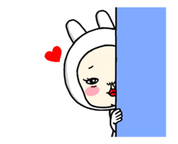 It's moves!It's rabbit.2nd! sticker #12630940