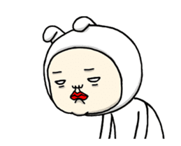 It's moves!It's rabbit.2nd! sticker #12630943