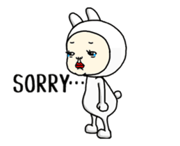 It's moves!It's rabbit.2nd! sticker #12630945