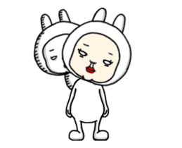 It's moves!It's rabbit.2nd! sticker #12630947