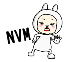 It's moves!It's rabbit.2nd! sticker #12630950