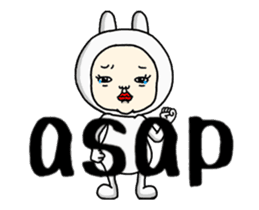 It's moves!It's rabbit.2nd! sticker #12630952