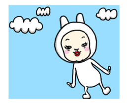 It's moves!It's rabbit.2nd! sticker #12630957