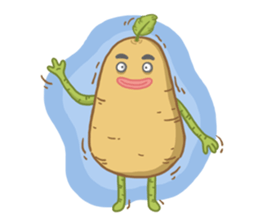 Popo tato + sticker #12631038