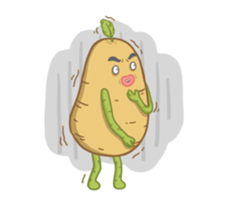 Popo tato + sticker #12631041