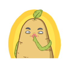 Popo tato + sticker #12631043