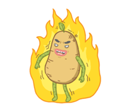 Popo tato + sticker #12631045