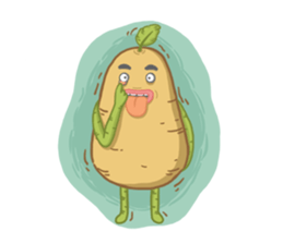Popo tato + sticker #12631046