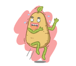 Popo tato + sticker #12631050