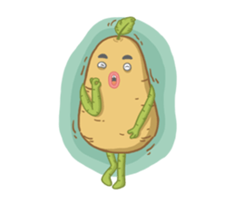 Popo tato + sticker #12631051