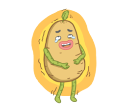 Popo tato + sticker #12631054