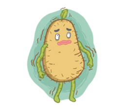 Popo tato + sticker #12631060