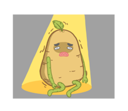 Popo tato + sticker #12631062